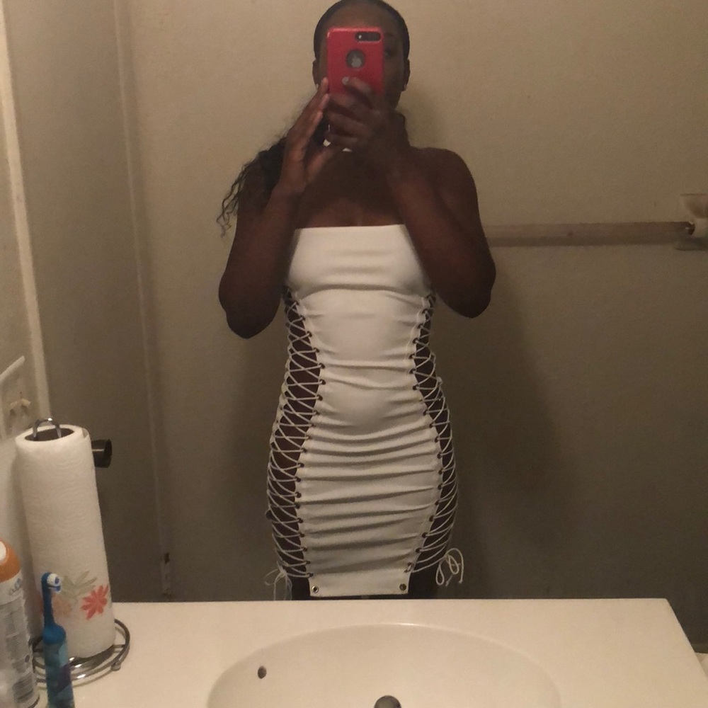 White dress